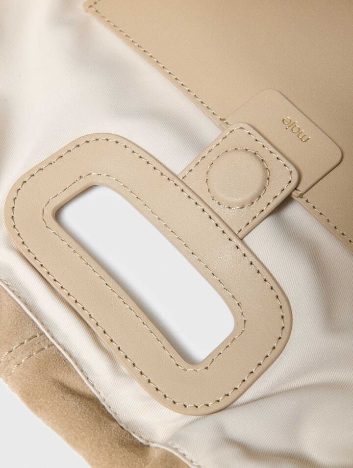 Suede Milpli tote bag