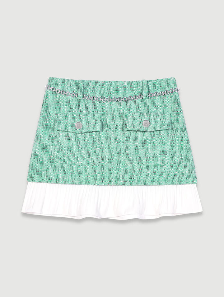 Short 2-in-1 skirt