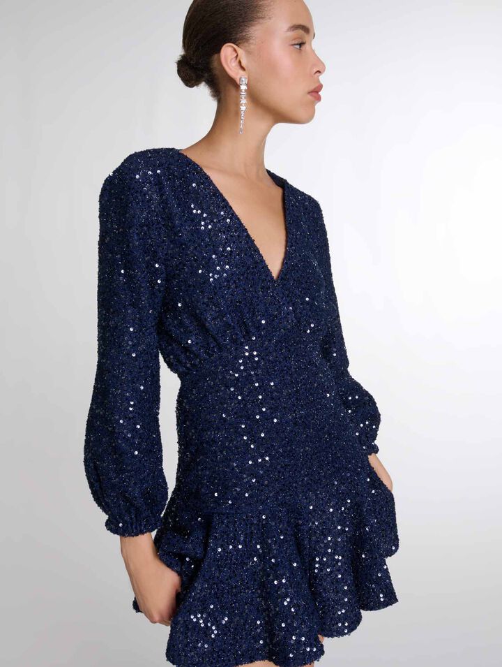Short sequin dress