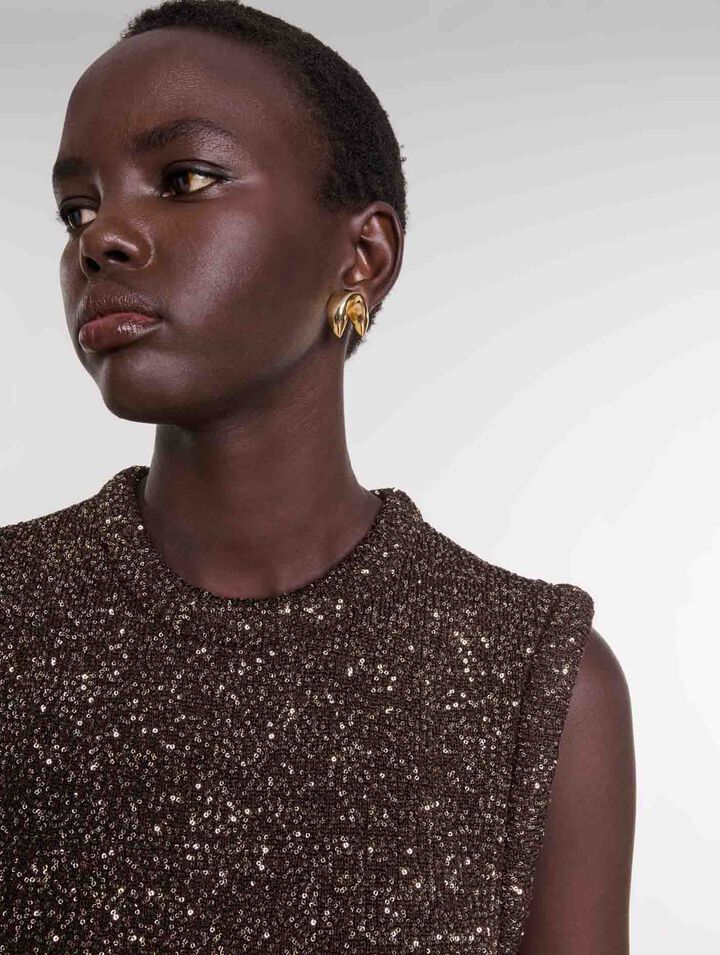 Short sequin dress