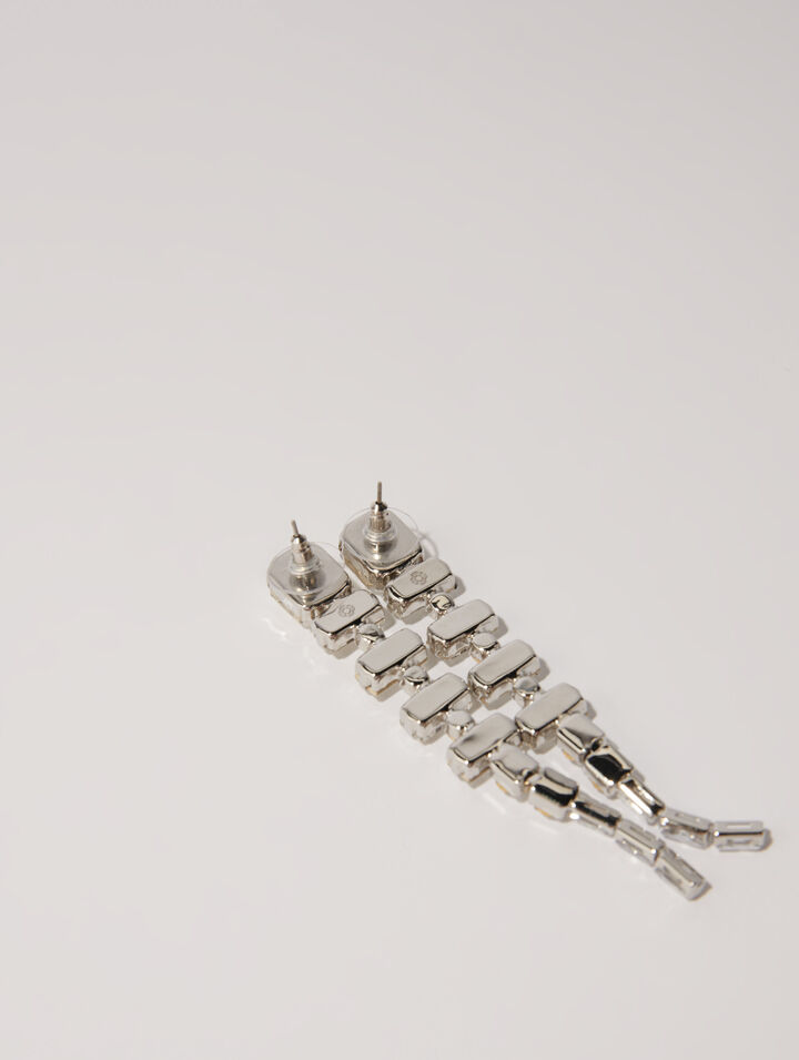 Cascade diamanté earrings