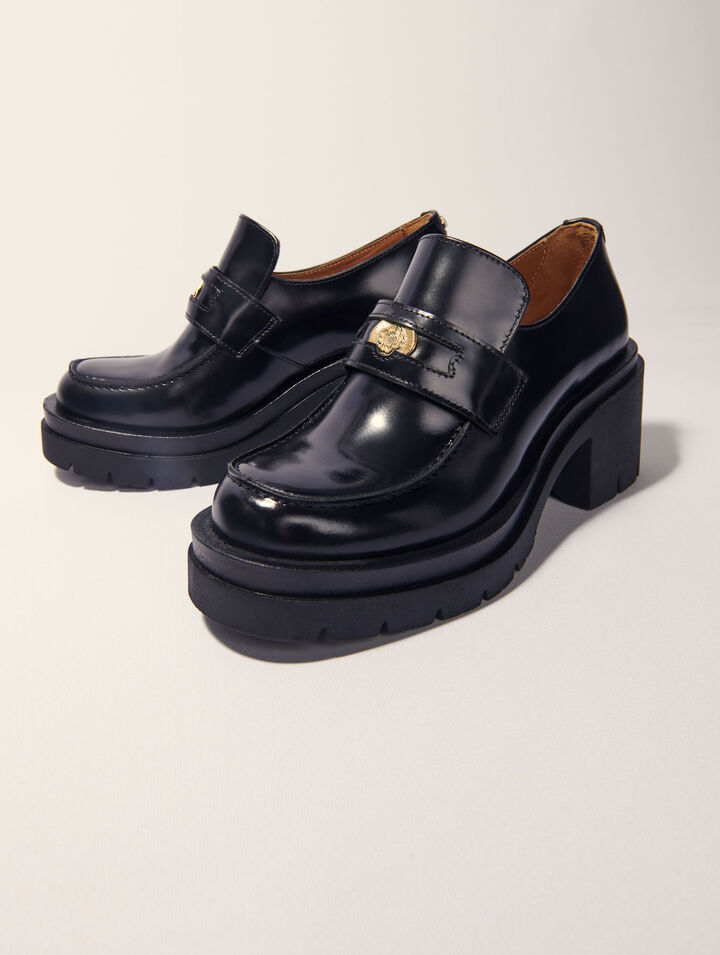 Heeled loafers