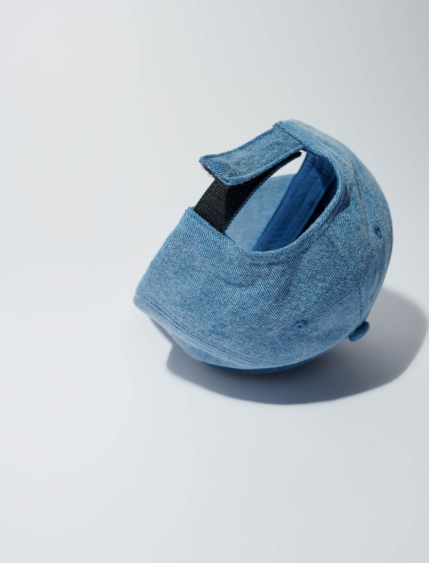 Denim cap with clover logo Blue for Women | Maje
