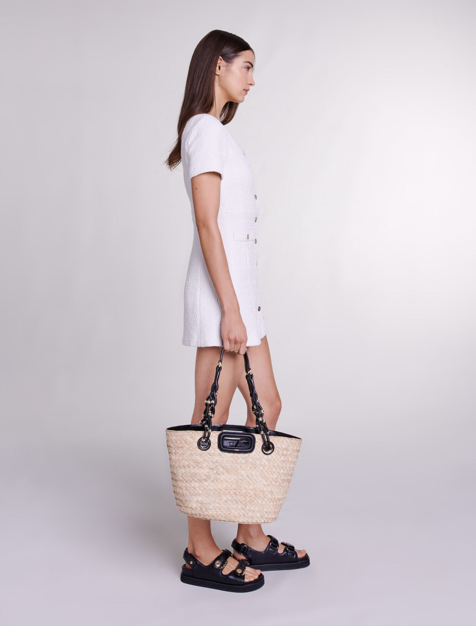 Short tweed dress
