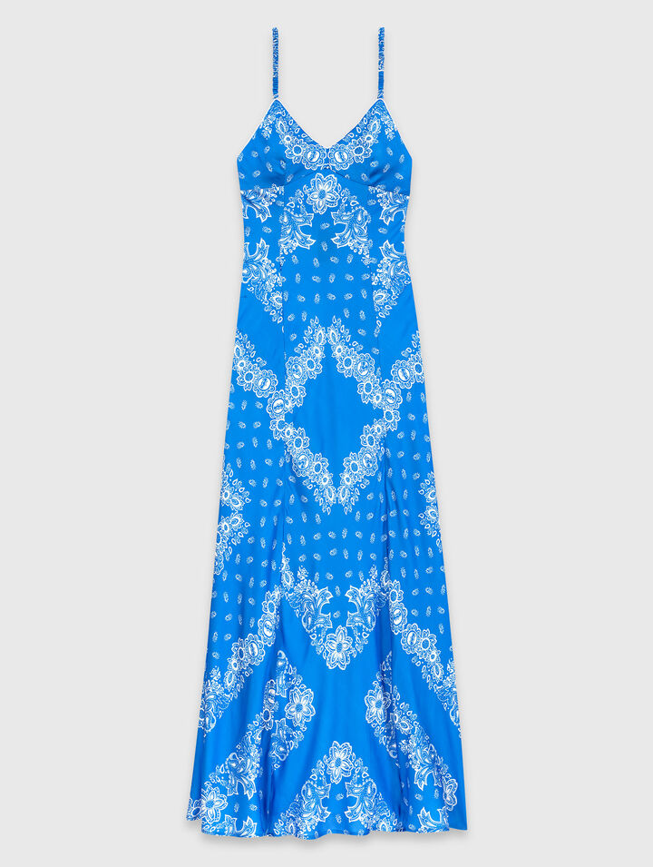 Patterned maxi dress