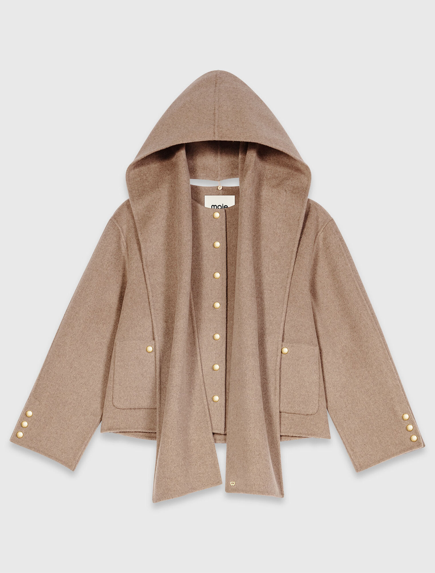 Short double-faced coat
