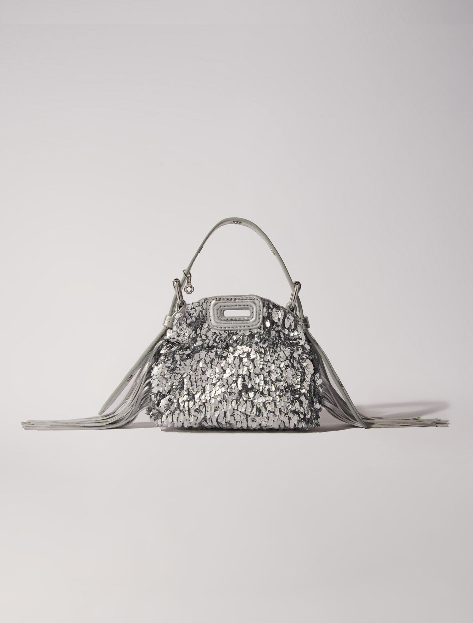 Miss M Nano bag with silver sequins