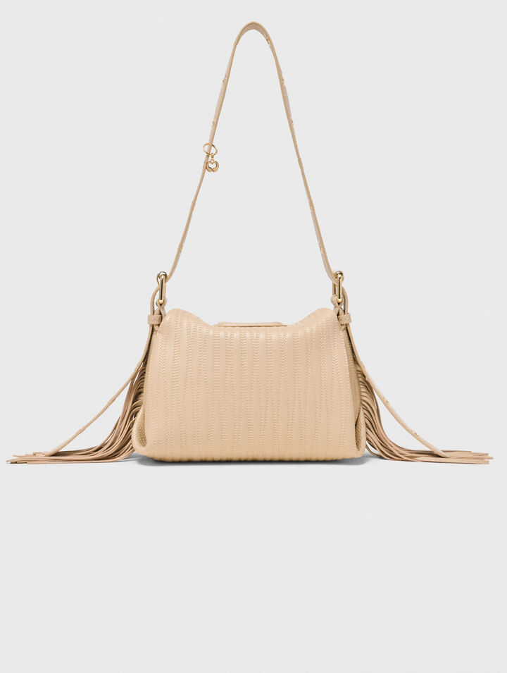 Stitched leather mini Miss M bag