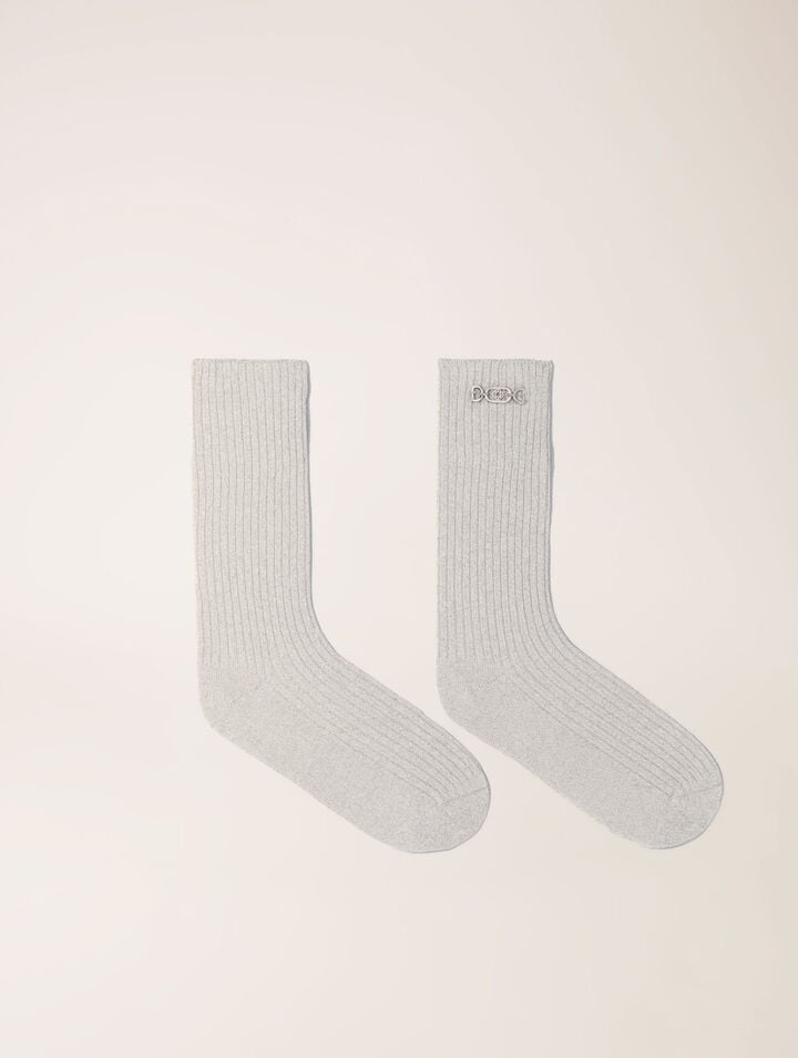 Lurex socks