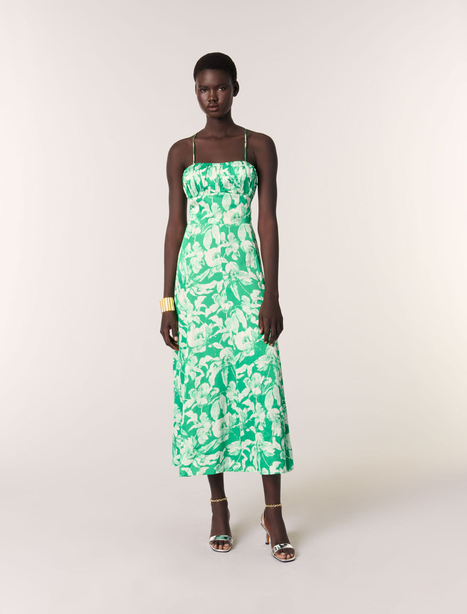 Patterned maxi dress