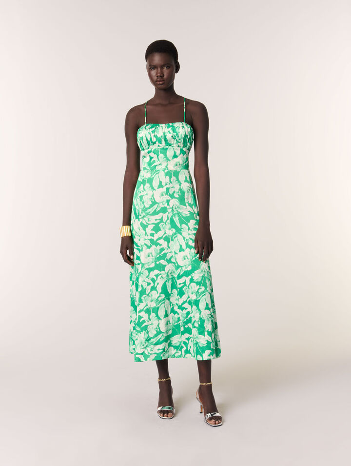 Patterned maxi dress
