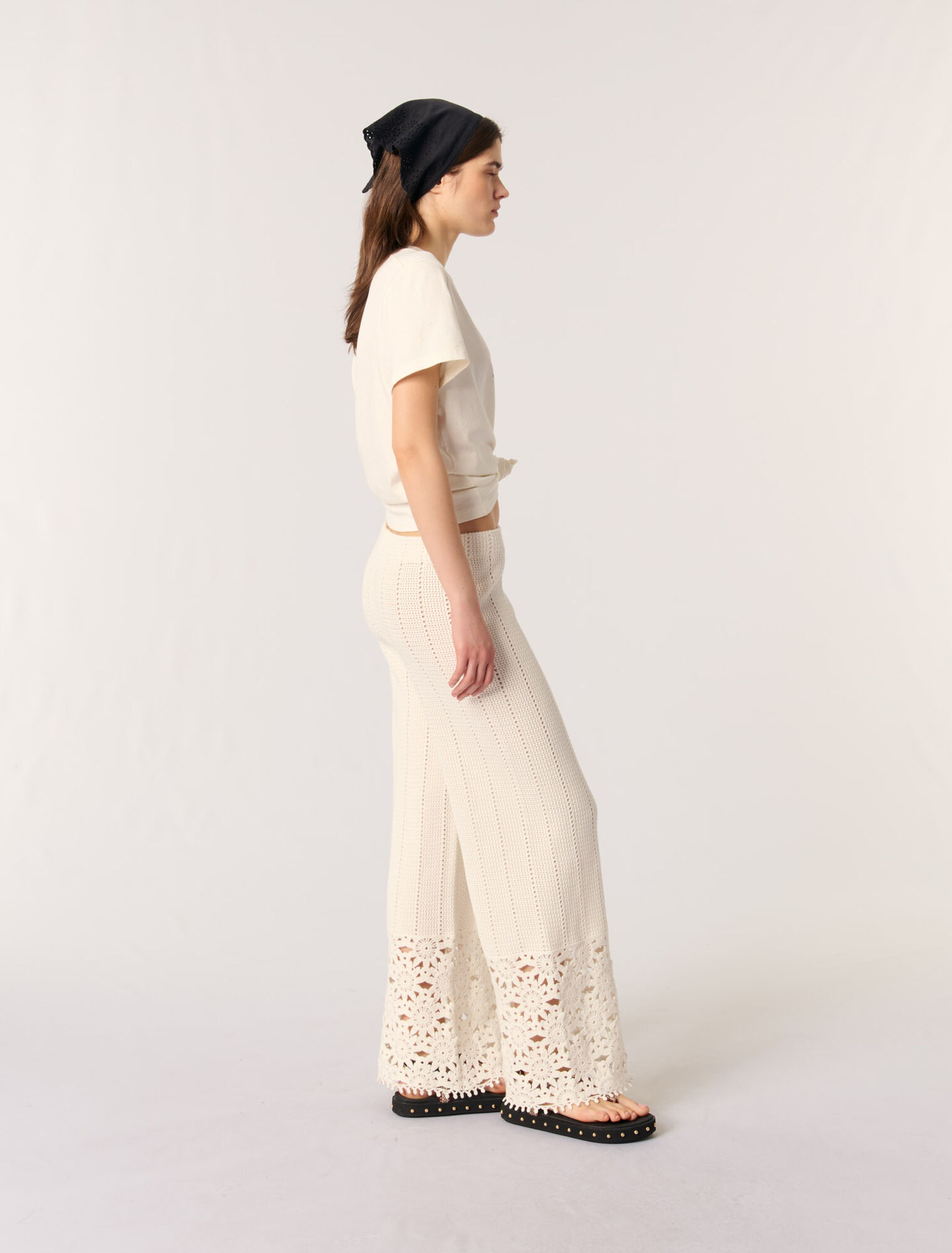 Crochet trousers