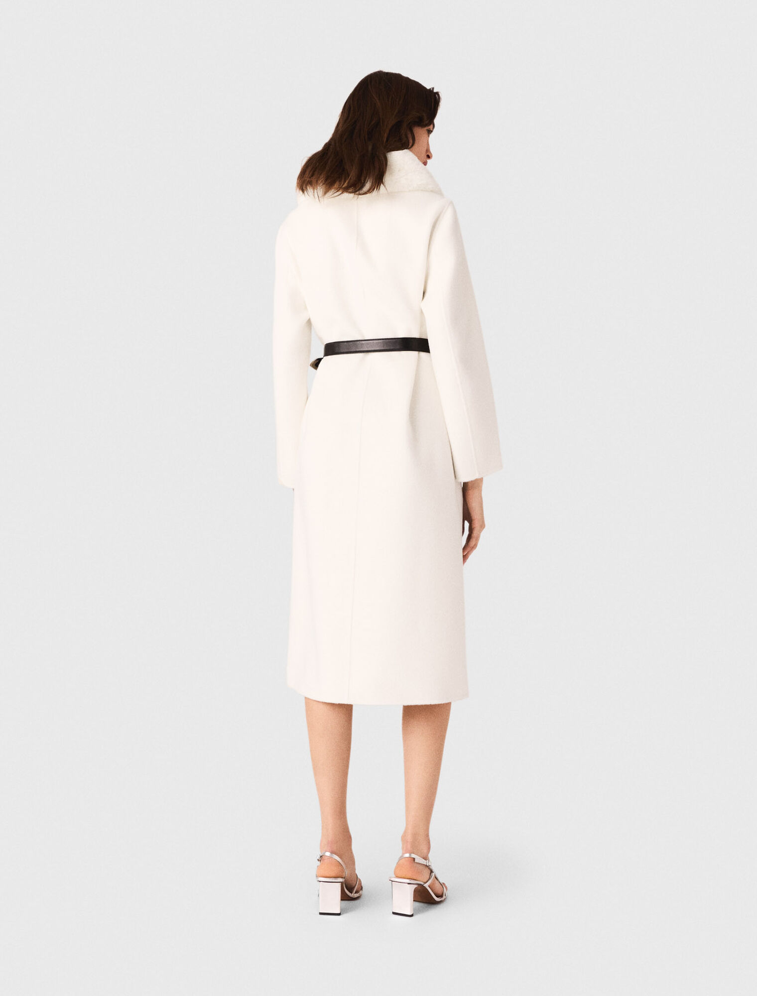 Long double-faced coat