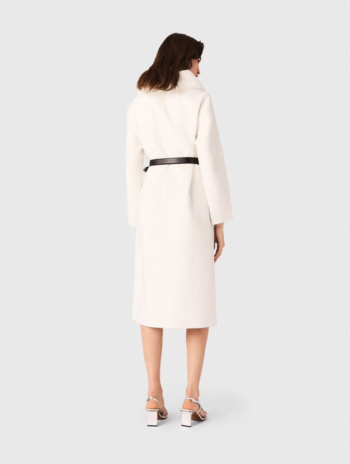 Long double-faced coat