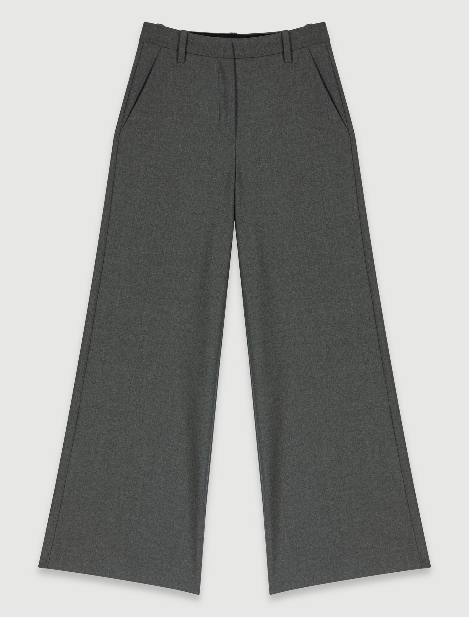 Wide-leg trousers