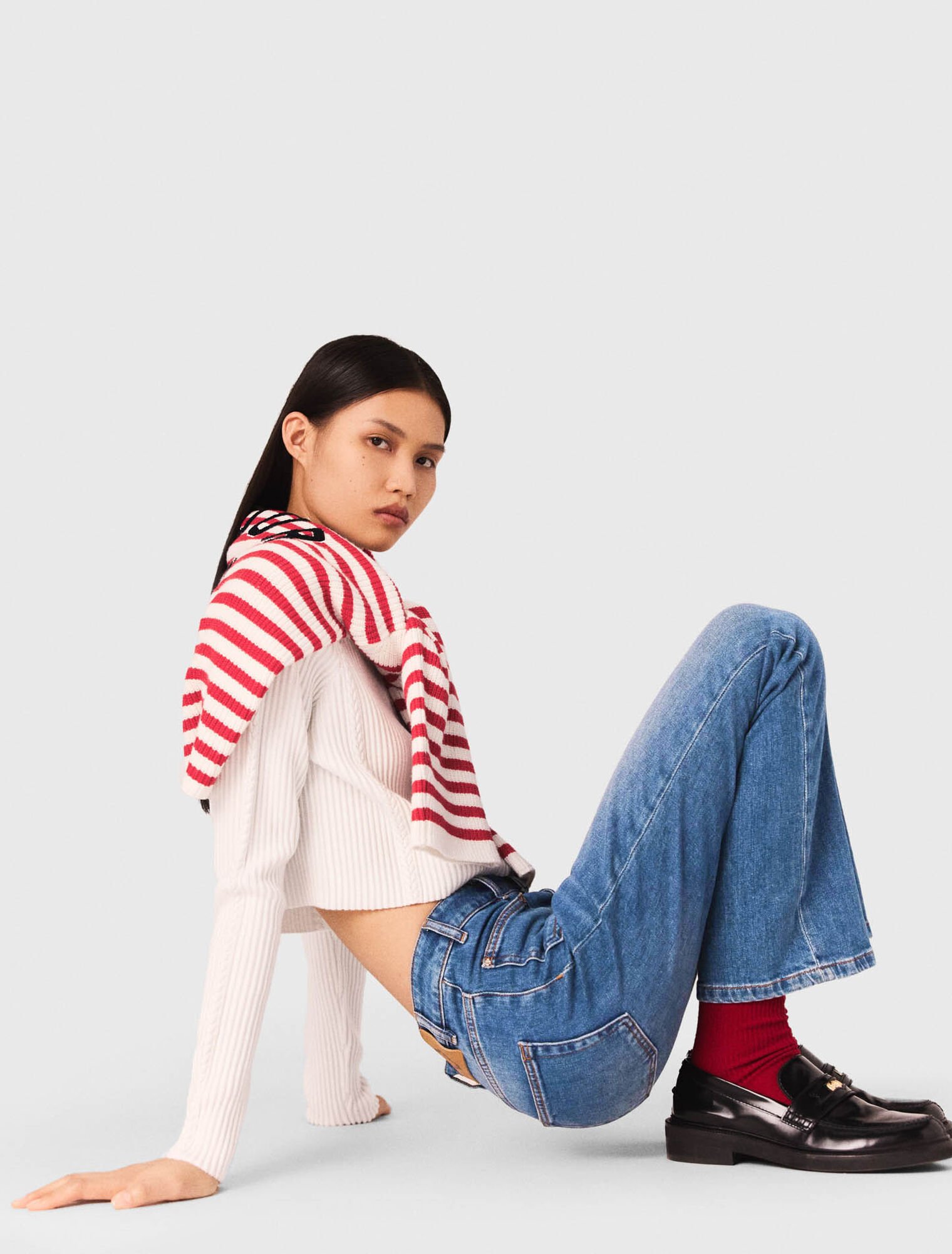 Vaqueros denim con bolsillos
