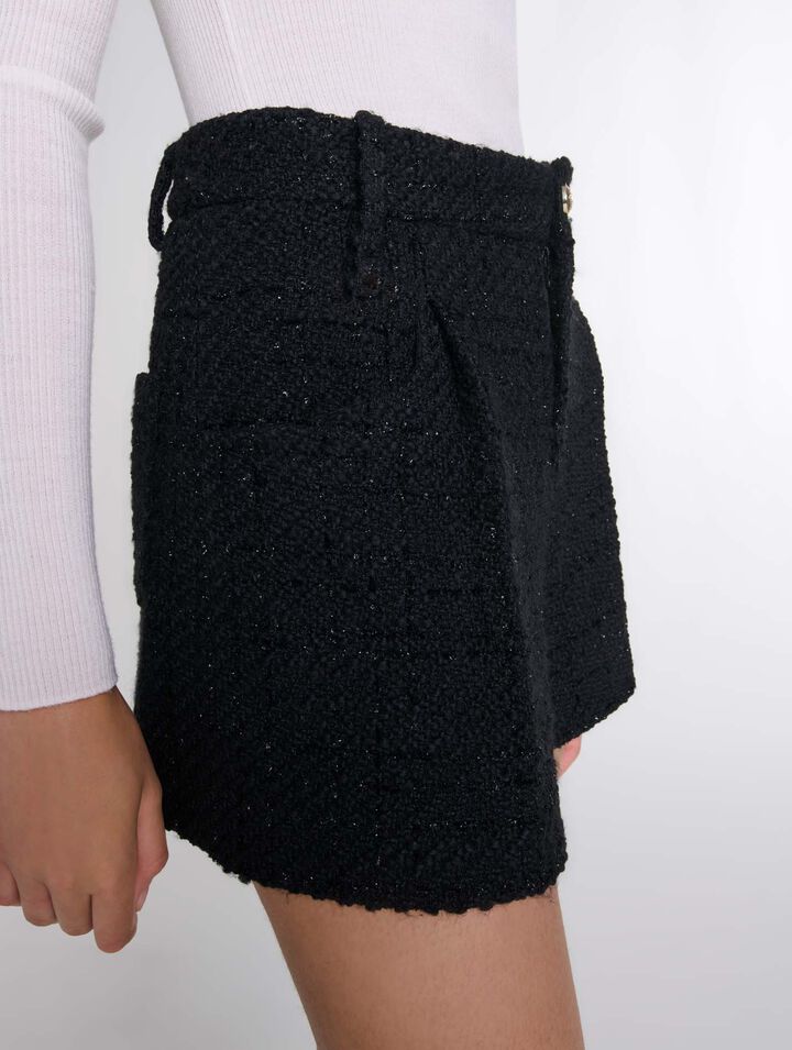 Tweed shorts