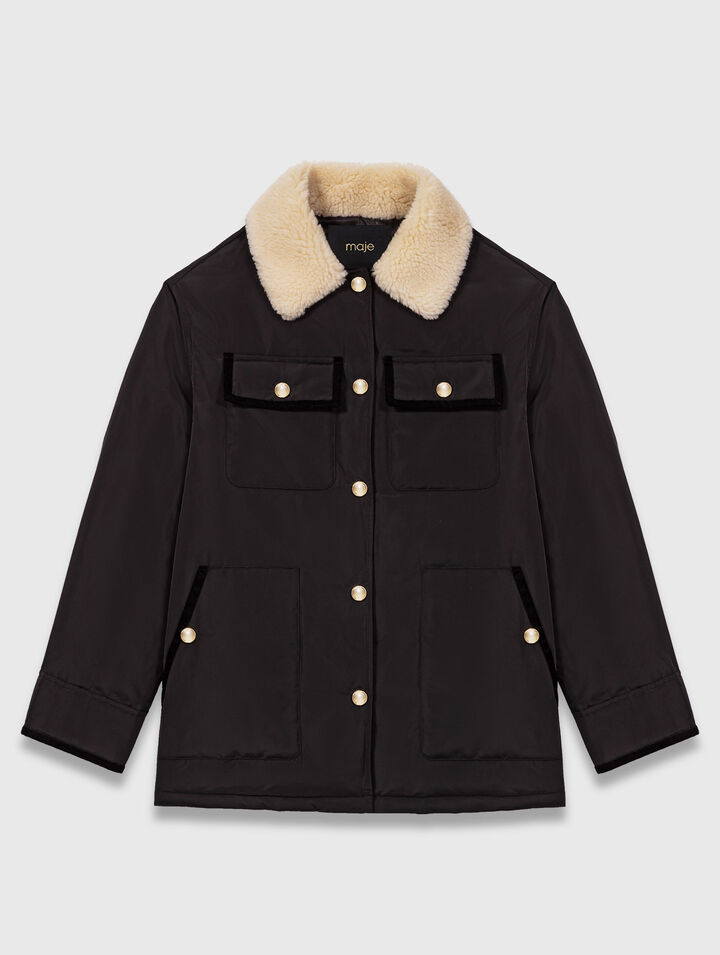 Quilted parka