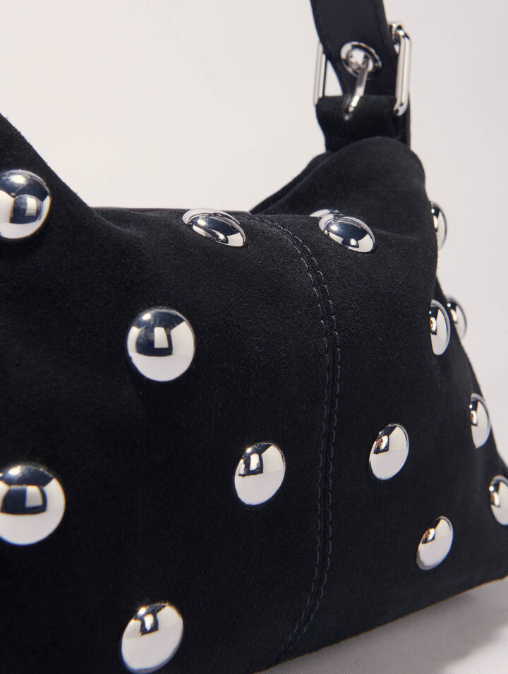 Miss M suede studded bag