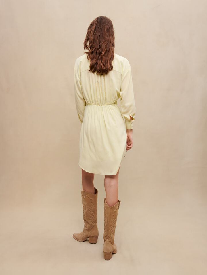 Tie short dress