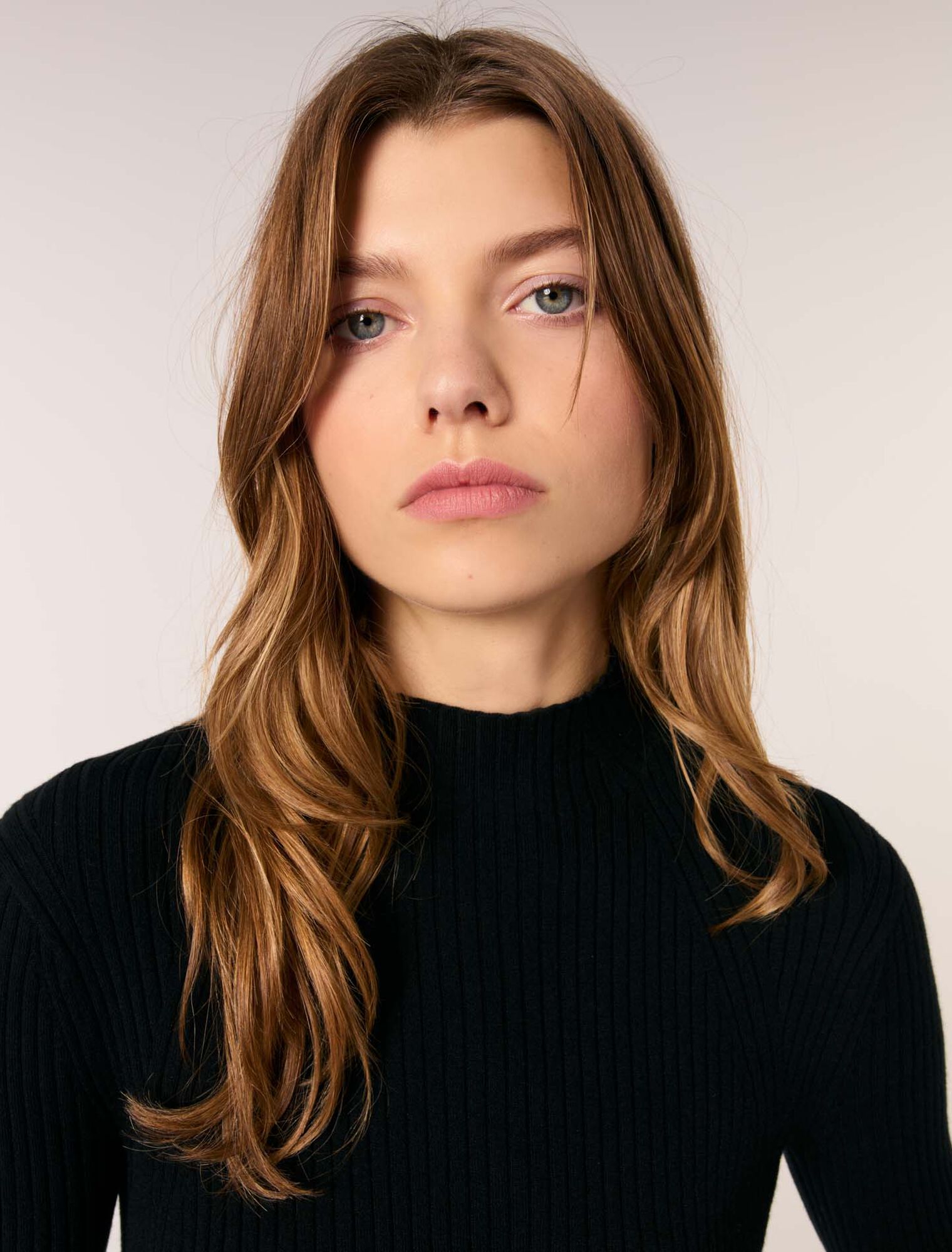 Rib knit top