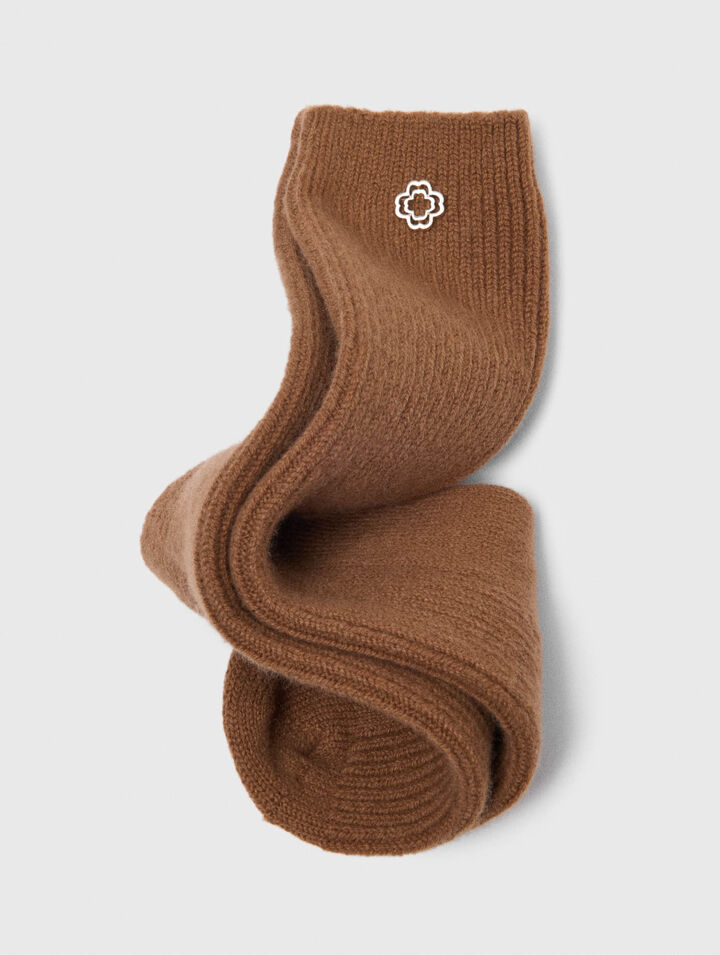 Wool blend socks