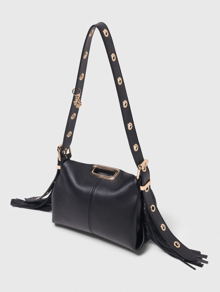 Gold handle Miss M Mini bag