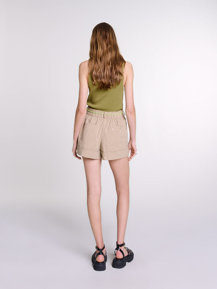 Ribbed vest top