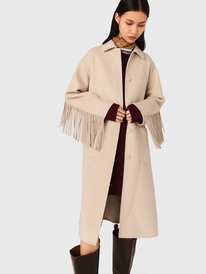 Long wool coat