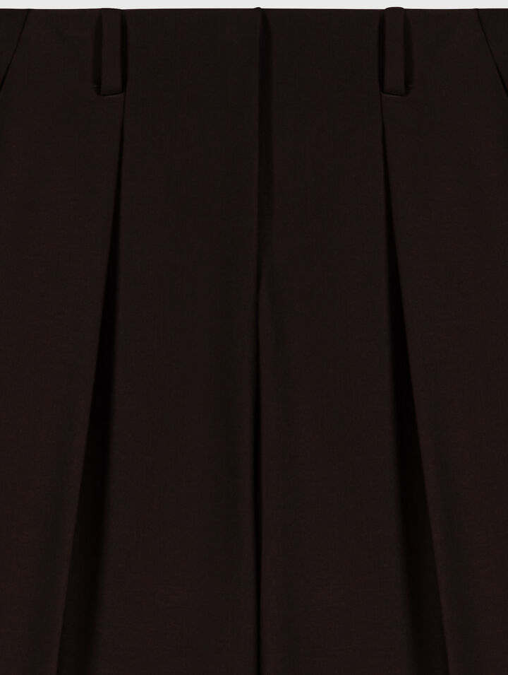 Balloon suit trousers