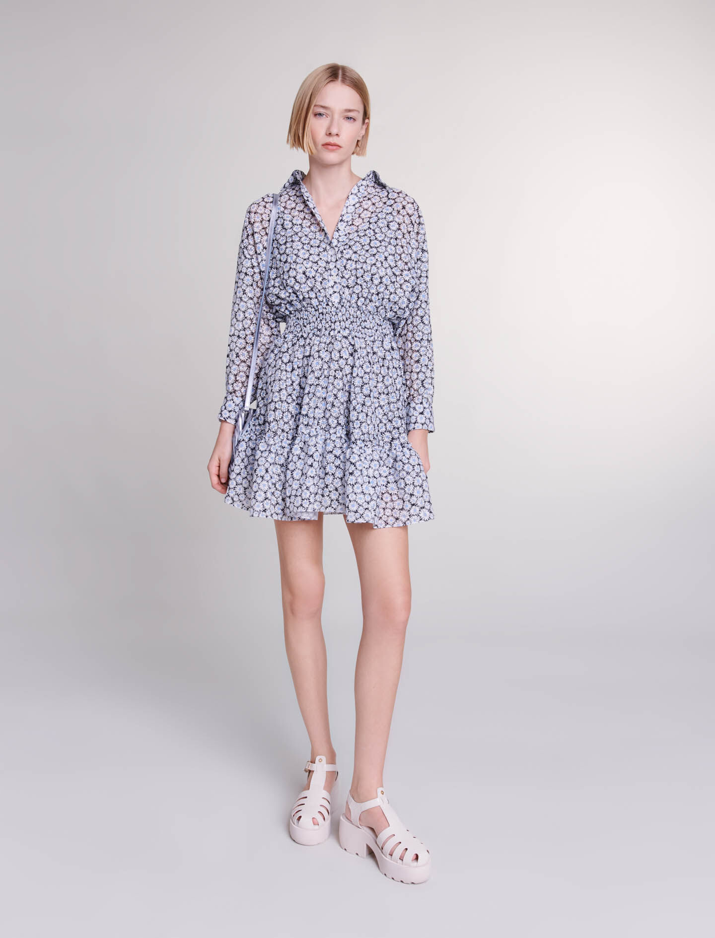 Short floral dress Short dresses Maje