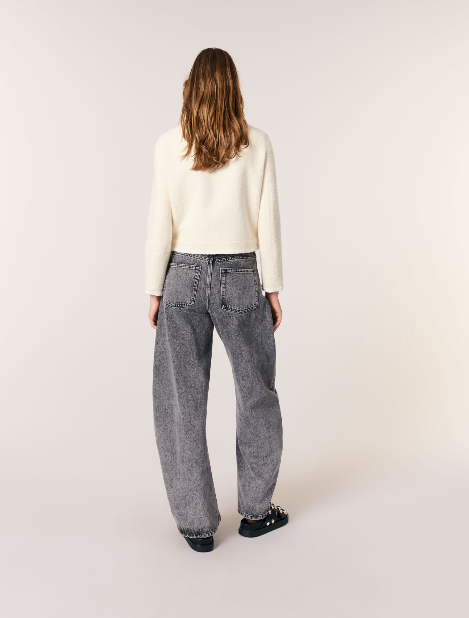 Short tweed jacket