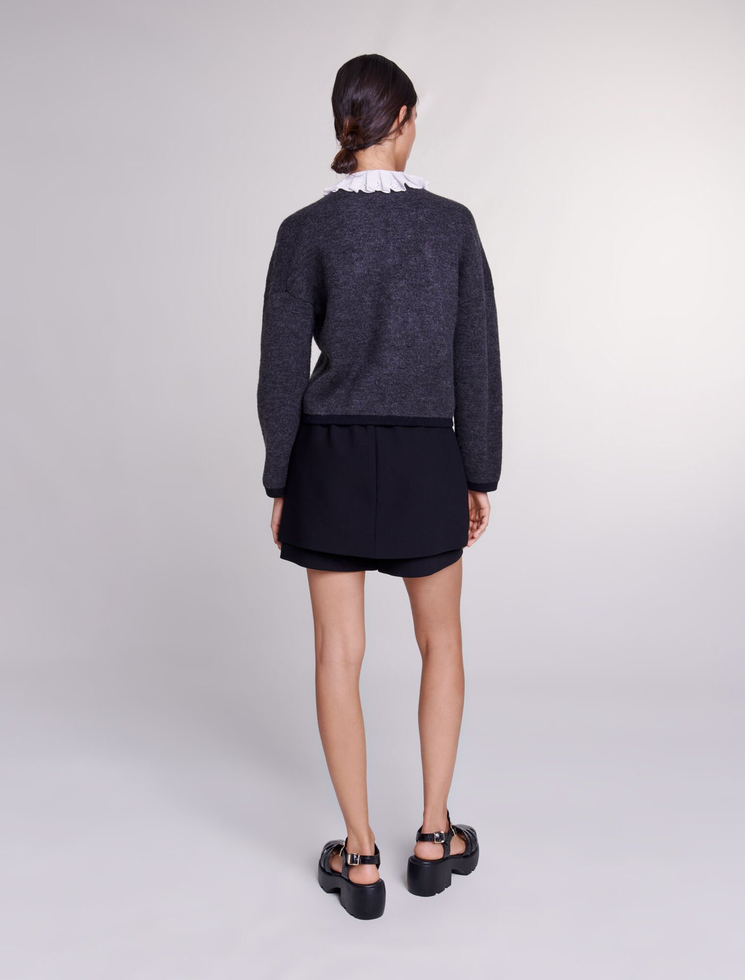 Knit cardigan
