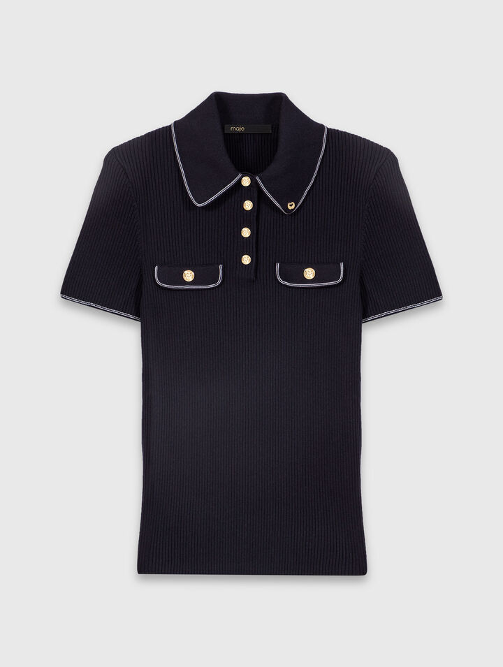 Short-sleeve polo shirt