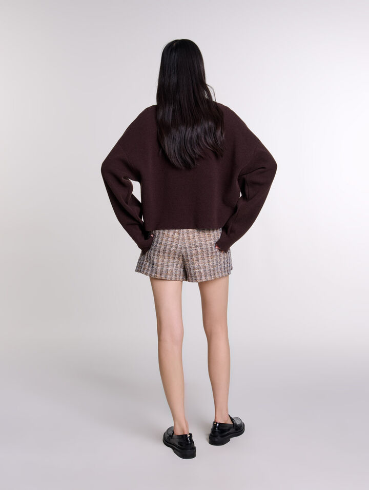 V-neck jumper