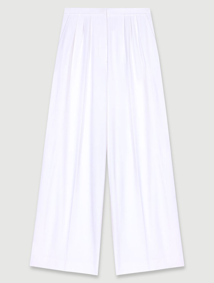 Wide-leg trousers