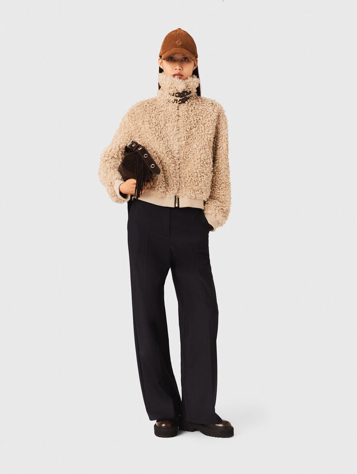 Short bouclé jacket