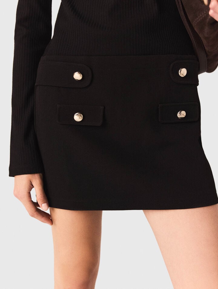 Short high-neck dress