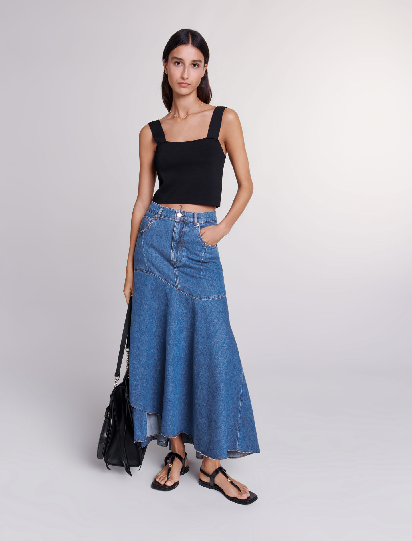★GRAILZ★ ILLUSION DENIM SKIRT [BLUE] MUSINSA | GRAILZ ILLUSION DENIM SKIRT [BLUE]
