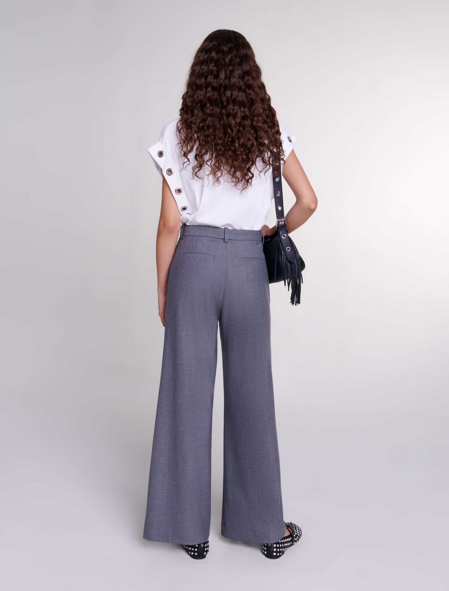 Wide-leg trousers