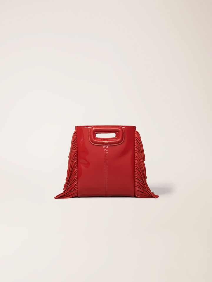Patent leather M Mini bag