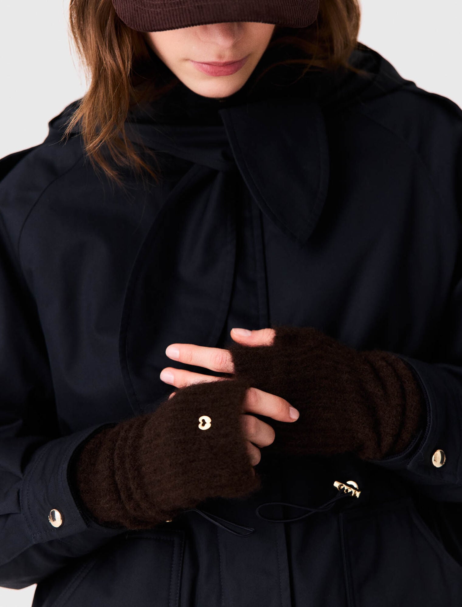 Yak blend mittens