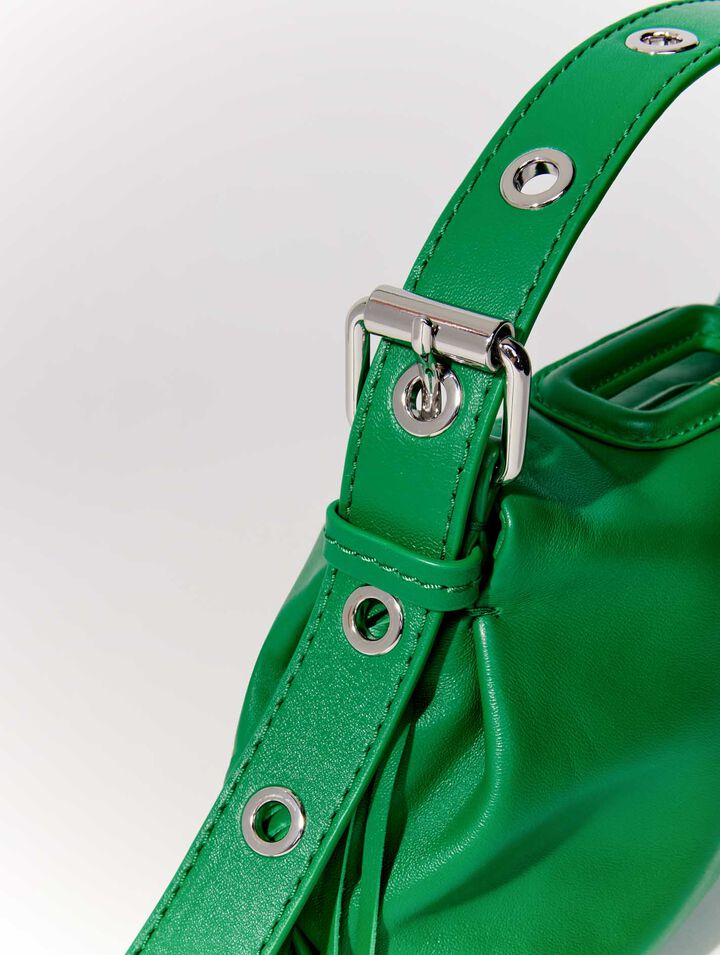 Plain leather mini Miss M bag