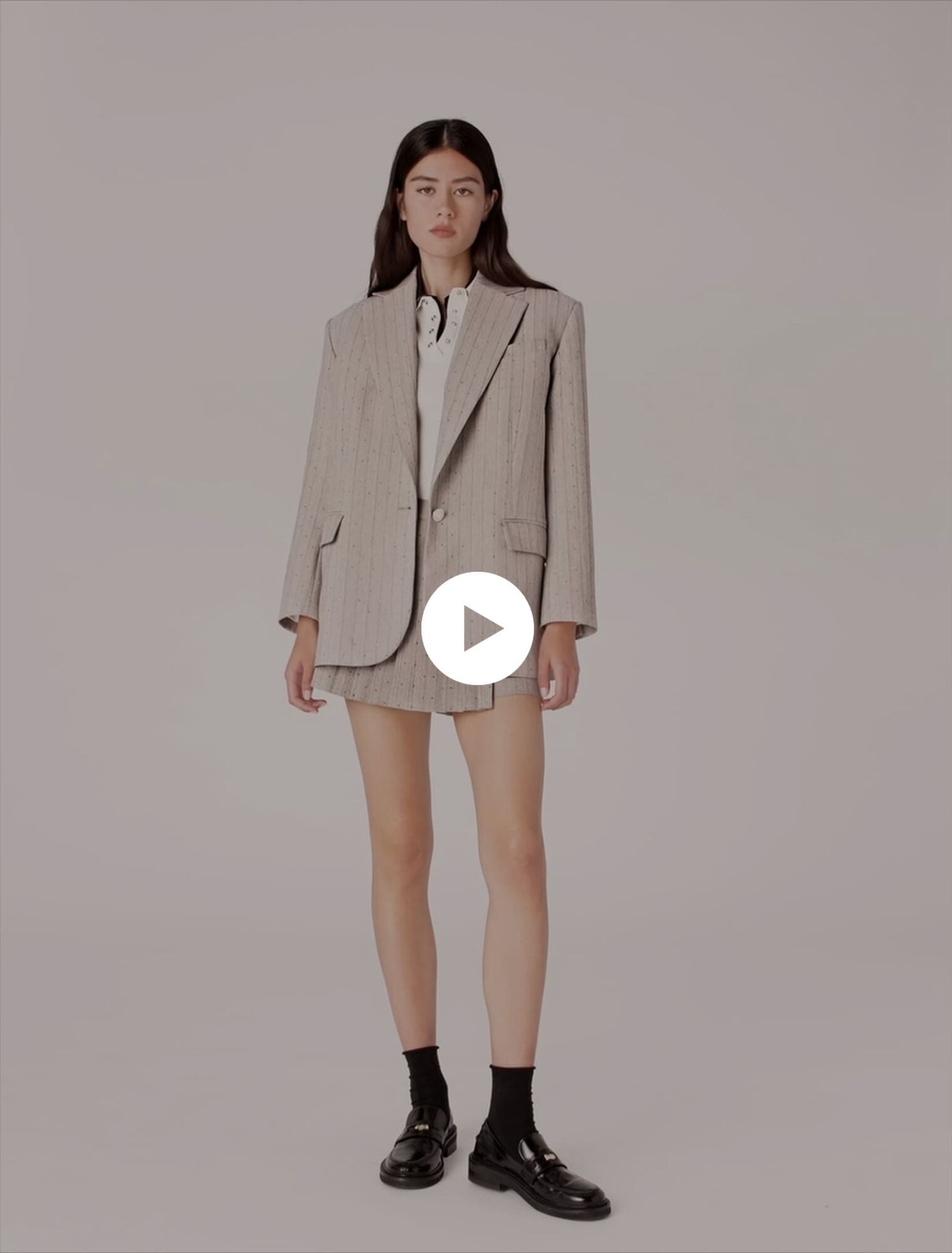 Rhinestone suit jacket