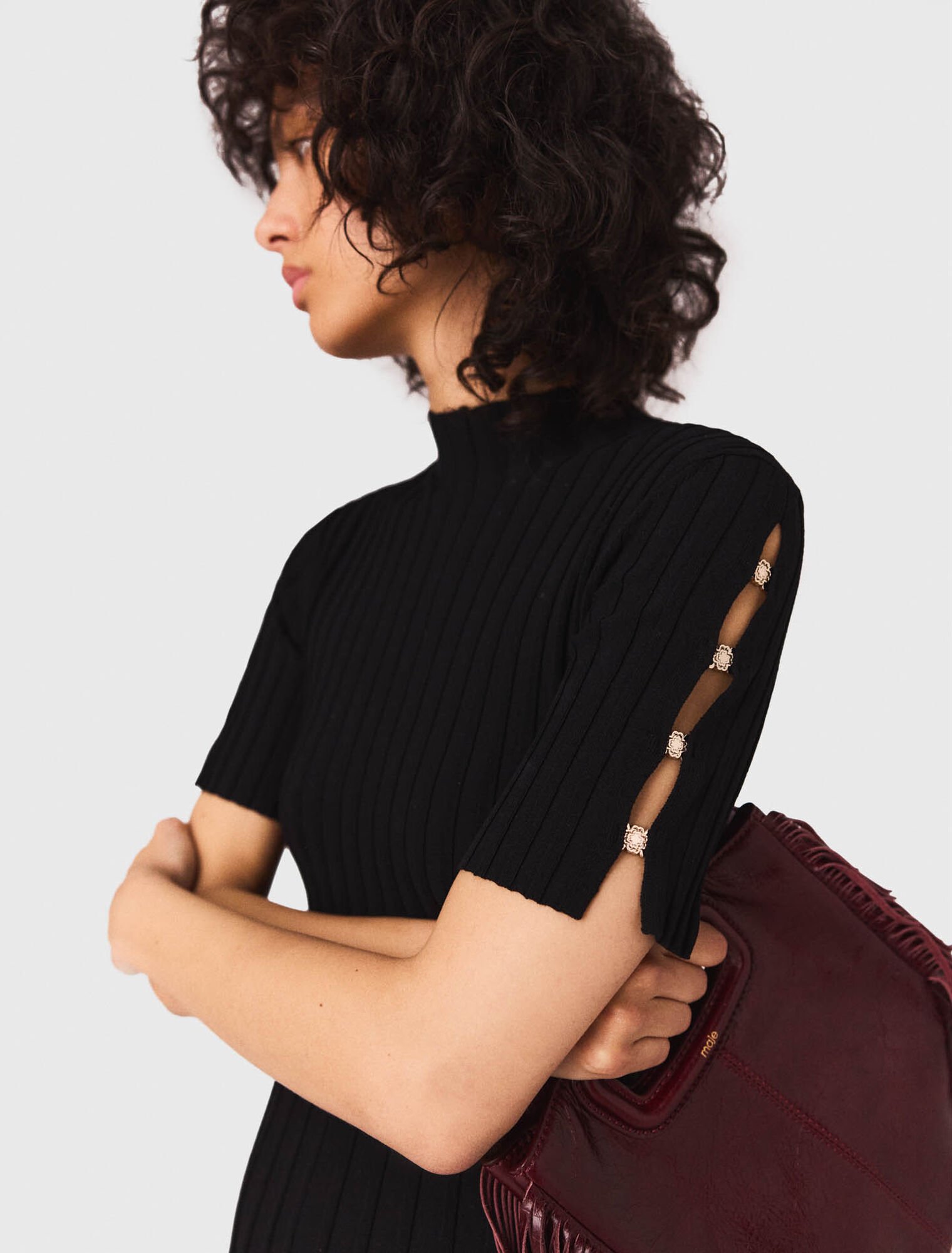 Short knit dress
