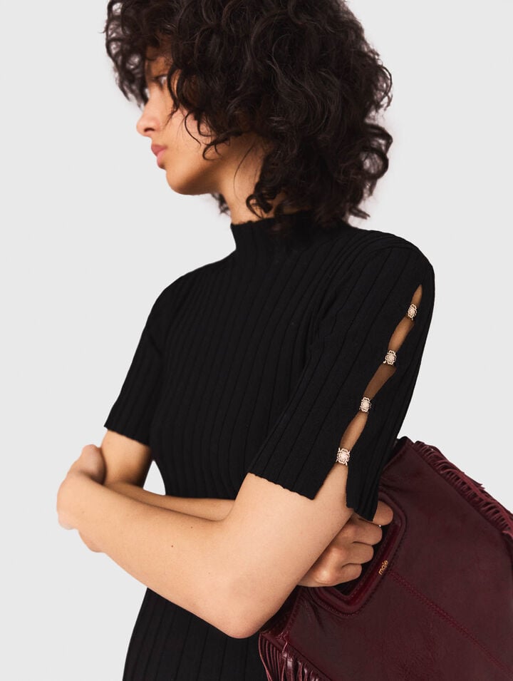Short knit dress
