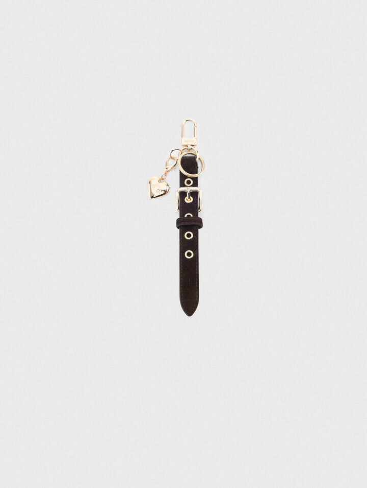 Leather key ring