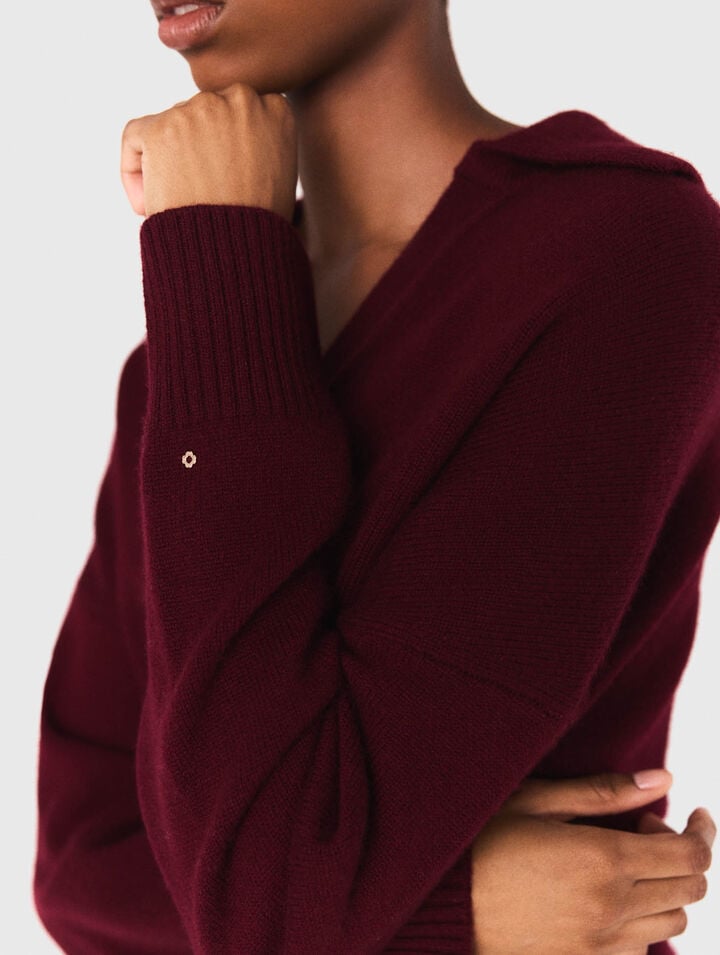 Wool-blend jumper