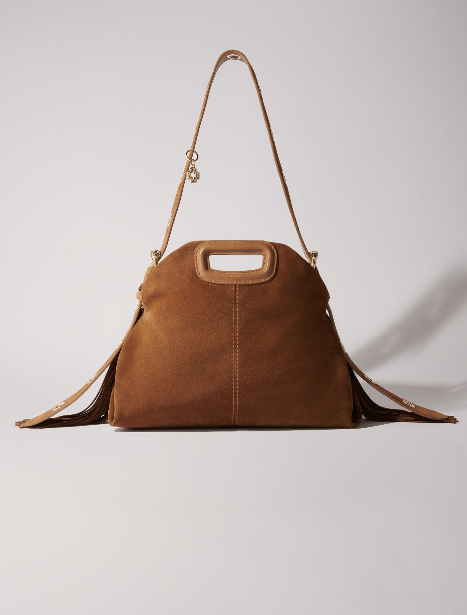 Suede Miss M bag