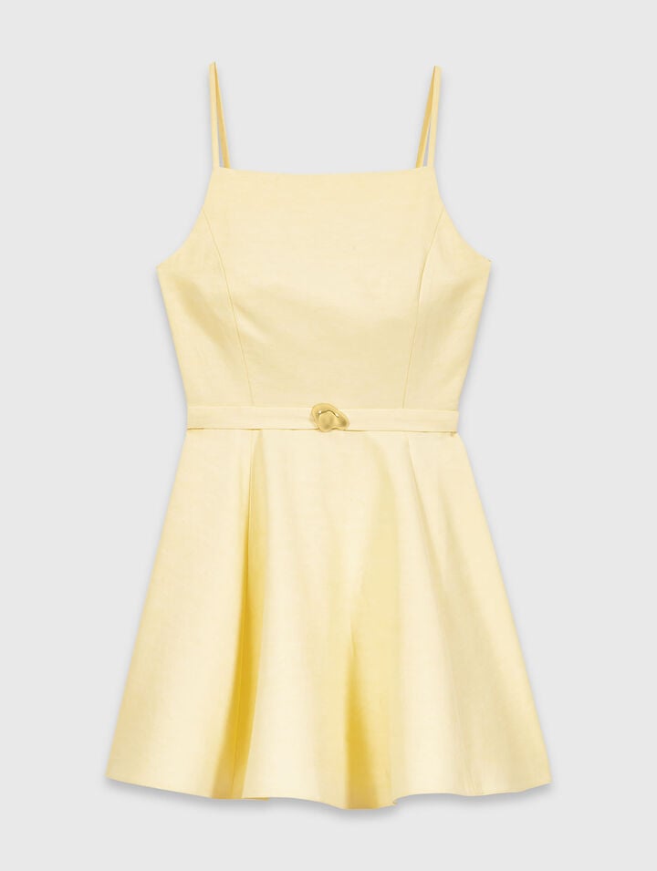 Strappy flared dress